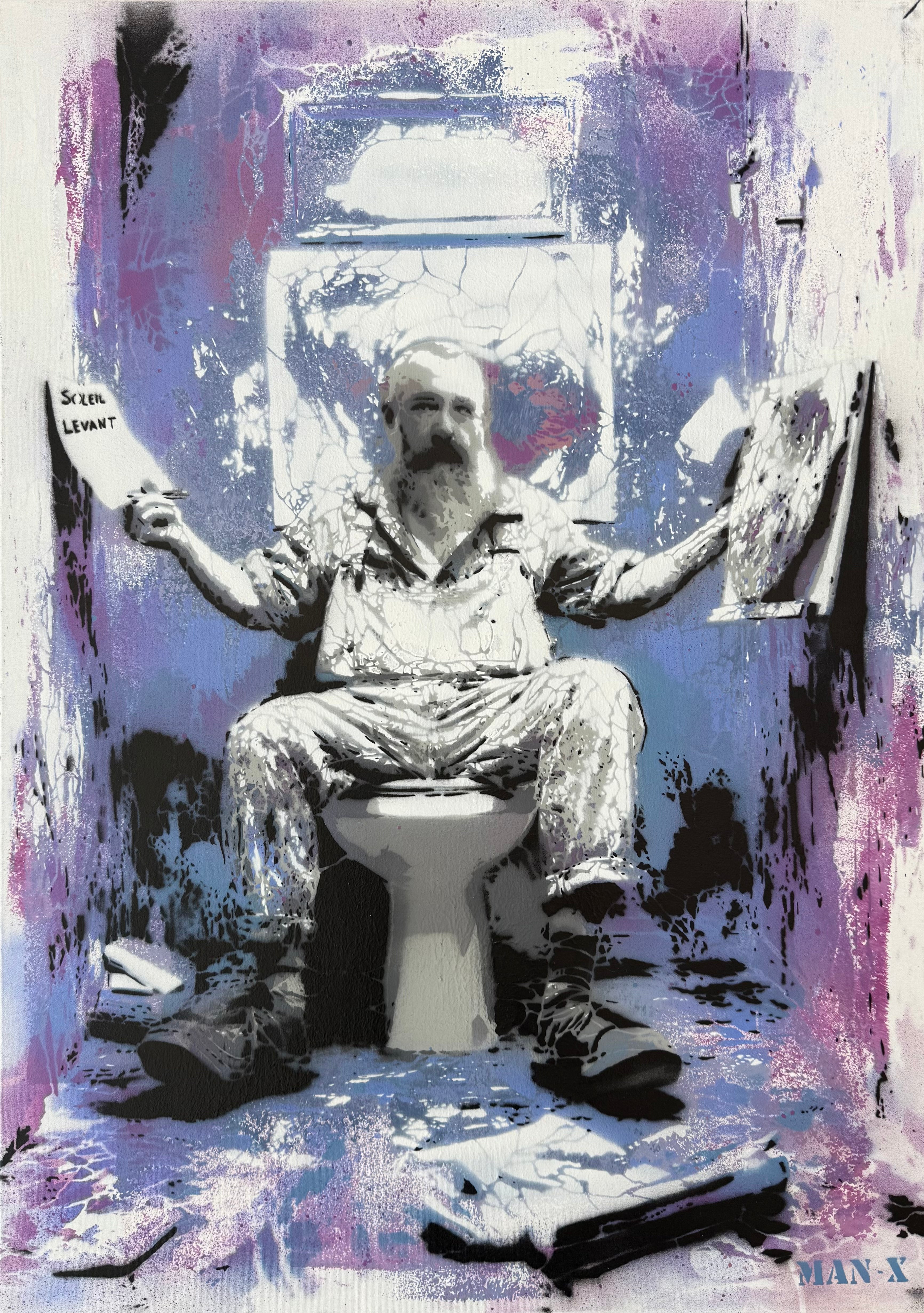 CLAUDE MONET Man-X