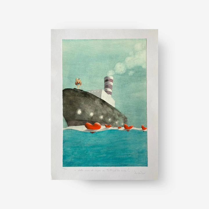DALLA NAVE DEI SOGNI MI TUFFO NEL TUO CUORE Diego Santini