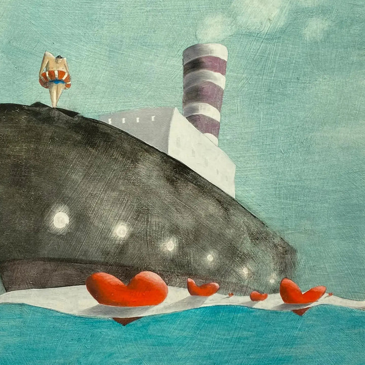 DALLA NAVE DEI SOGNI MI TUFFO NEL TUO CUORE Diego Santini