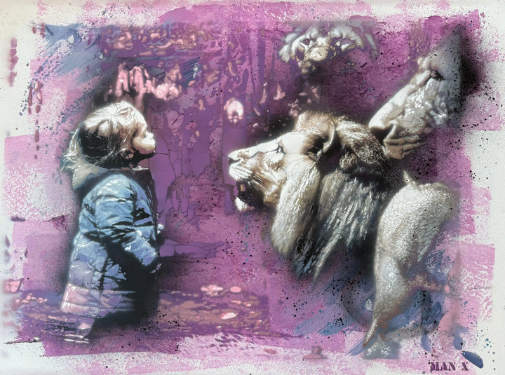 THE GIRL AND THE LION Man-X