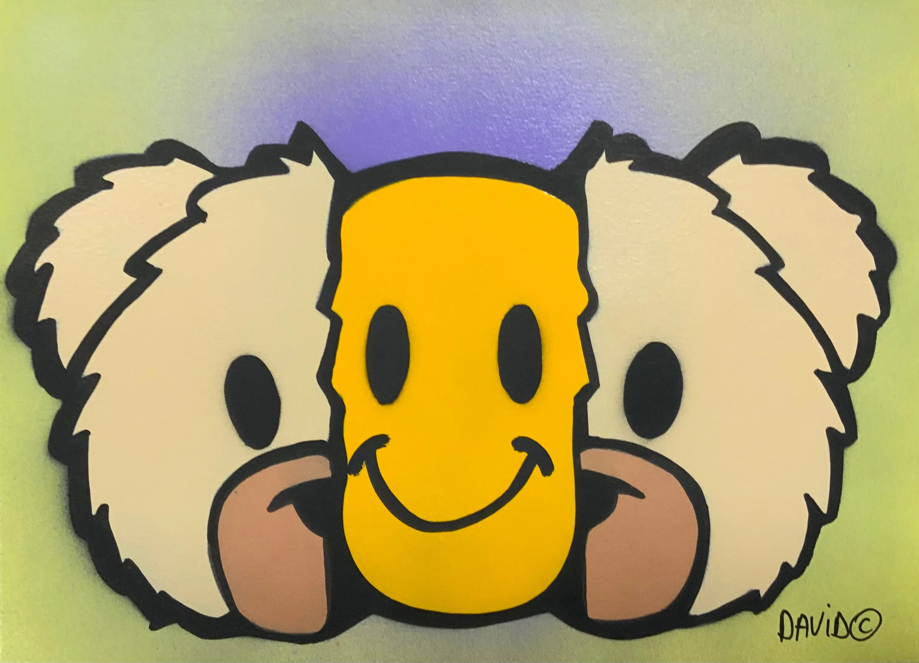 BEAR SMILEY-PAPER VERSION