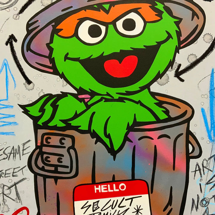 SESAME STREET ART David Karsenty