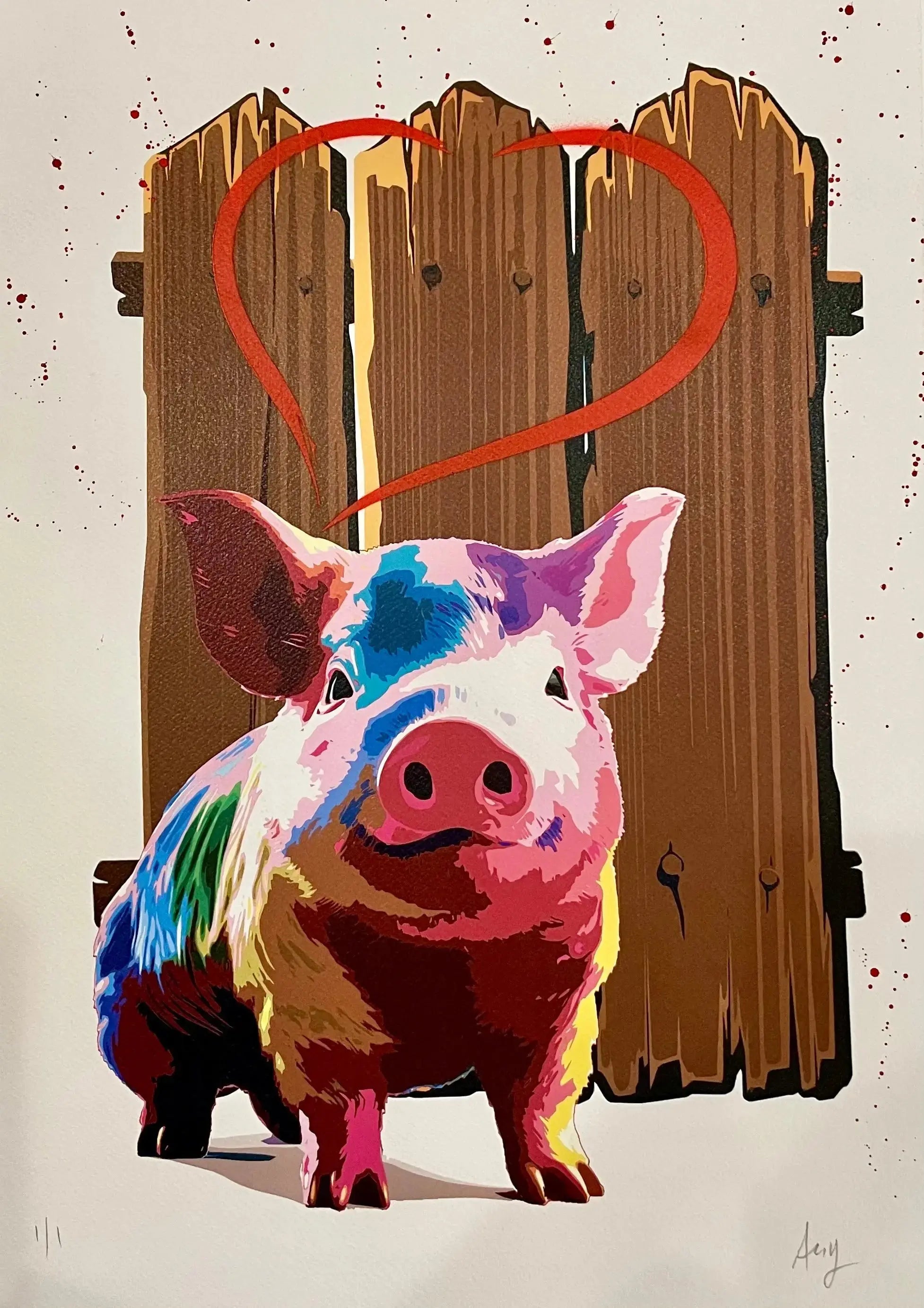 RAINBOW PIG Any